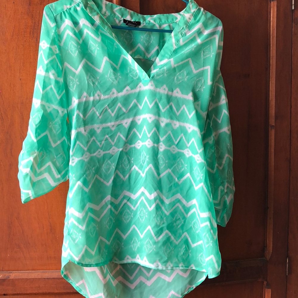 Rue21 tribal blouse.